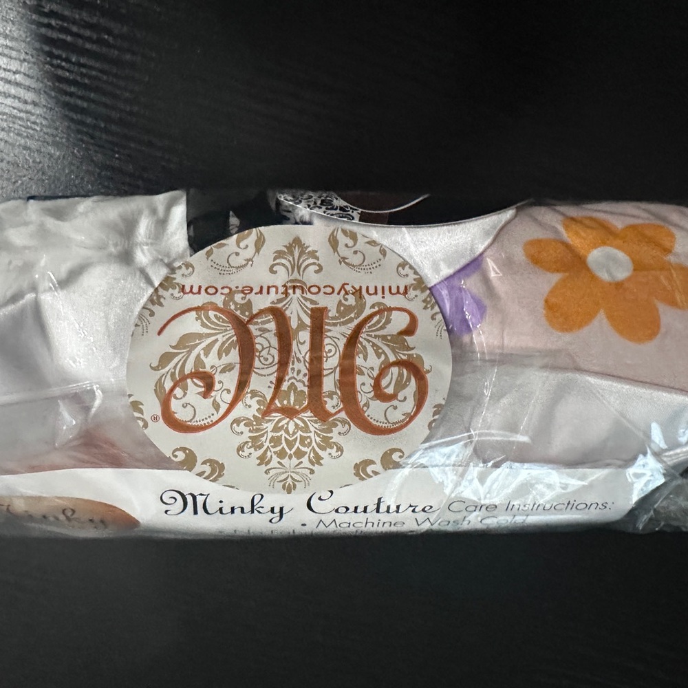 Minky Couture Flower Power Floral Blanket